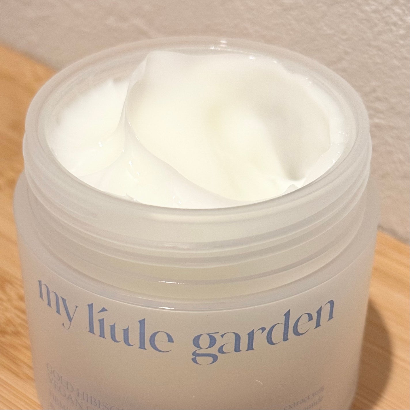 ゴールドヒビスカスヴィーガンコラーゲン弾力水分クリーム/my little garden/フェイスクリームを使ったクチコミ(2枚目)