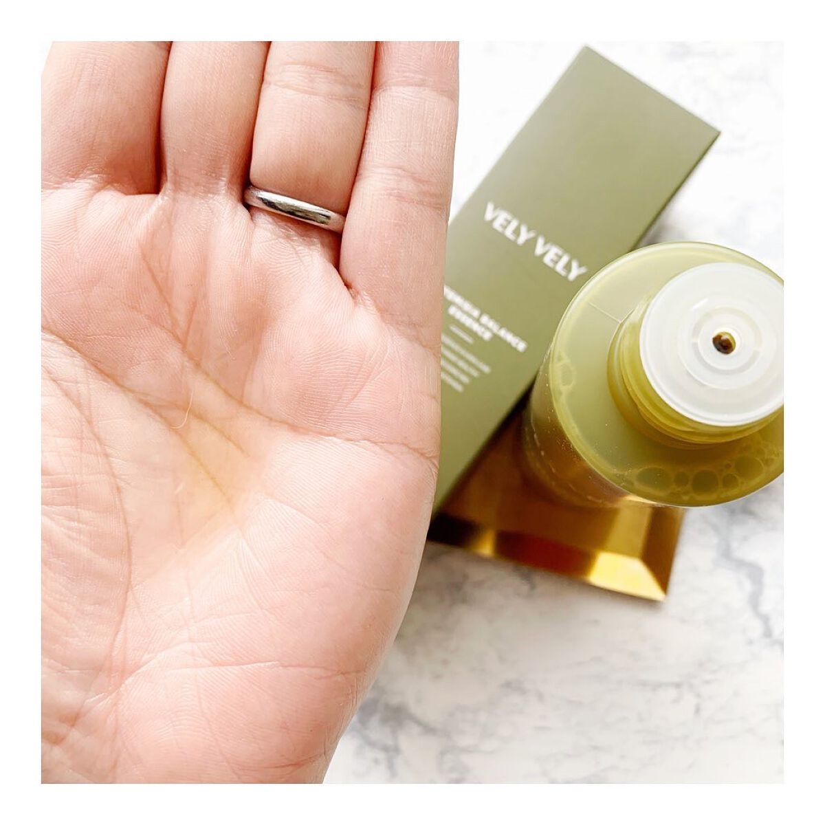 ヨモギバランスエッセンス/VELY VELY/美容液を使ったクチコミ（2枚目）