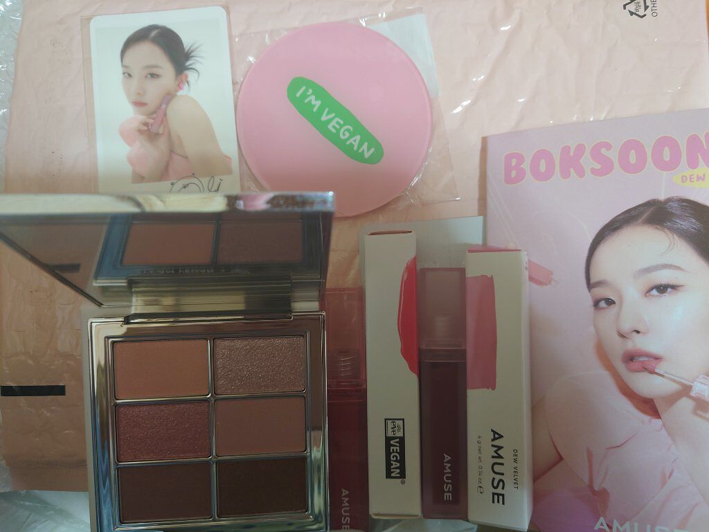 アイ ヴィーガン シアーパレット/AMUSE/アイシャドウパレットを使ったクチコミ（2枚目）