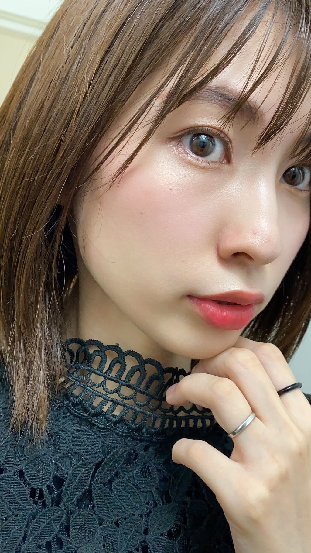 ドラマティックリップティント/マキアージュ/リップティントを使ったクチコミ(5枚目)