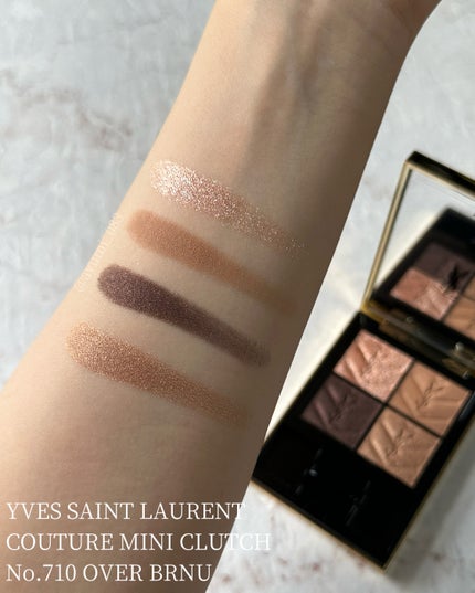 クチュール ミニ クラッチ/YVES SAINT LAURENT BEAUTE/アイシャドウパレットを使ったクチコミ(2枚目)