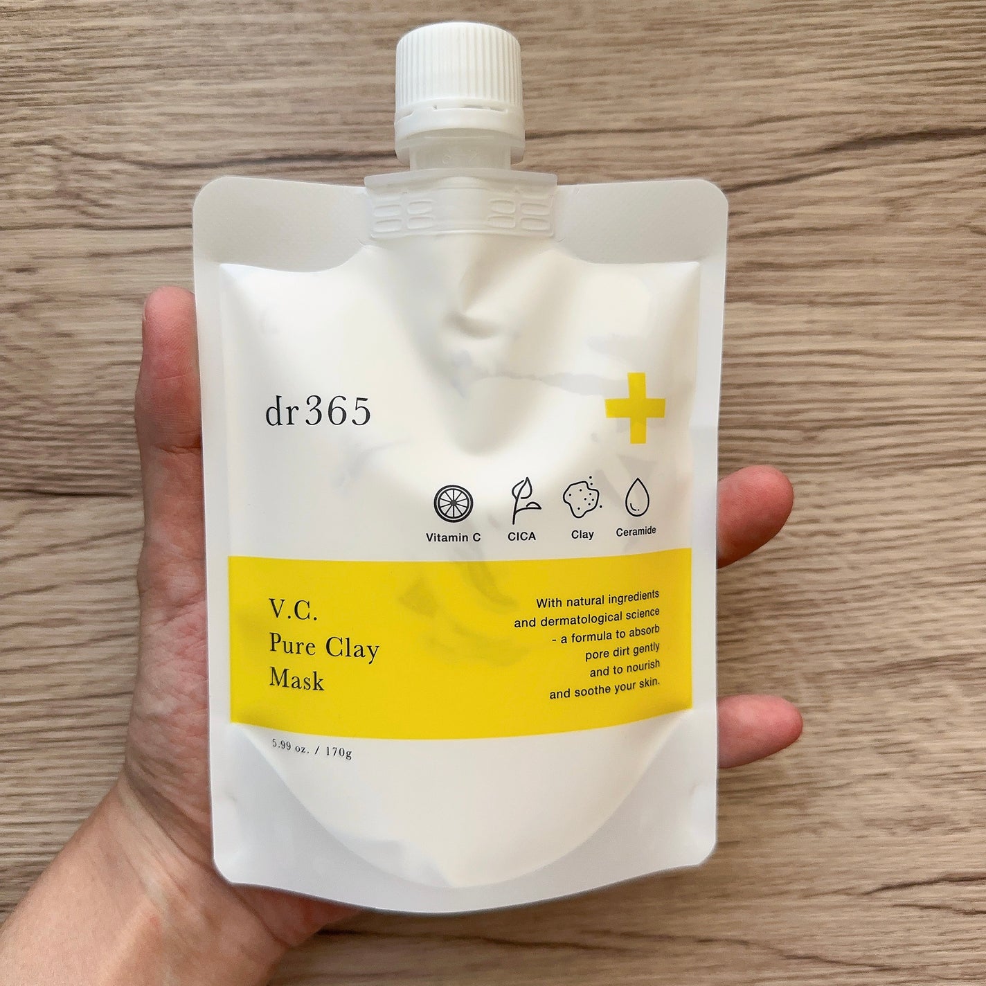 ピュアクレイマスクC/dr365/洗い流すパック・マスクを使ったクチコミ(1枚目)