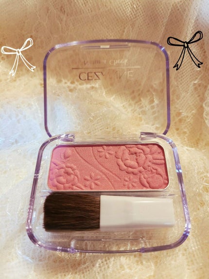 ナチュラル チークN 09 ナチュラルピンク/CEZANNE/パウダーチークを使ったクチコミ(2枚目)