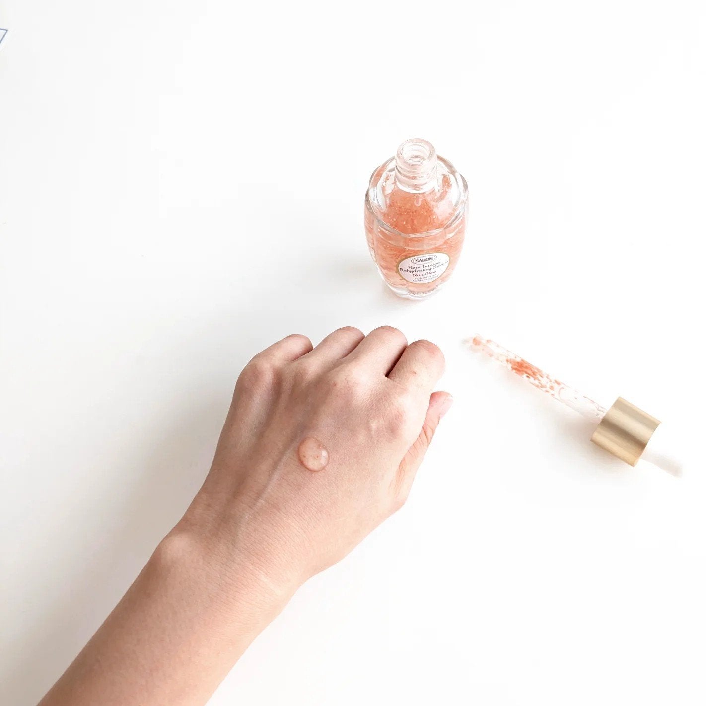 ローズハイドレイティングセラム/SABON/美容液を使ったクチコミ(2枚目)