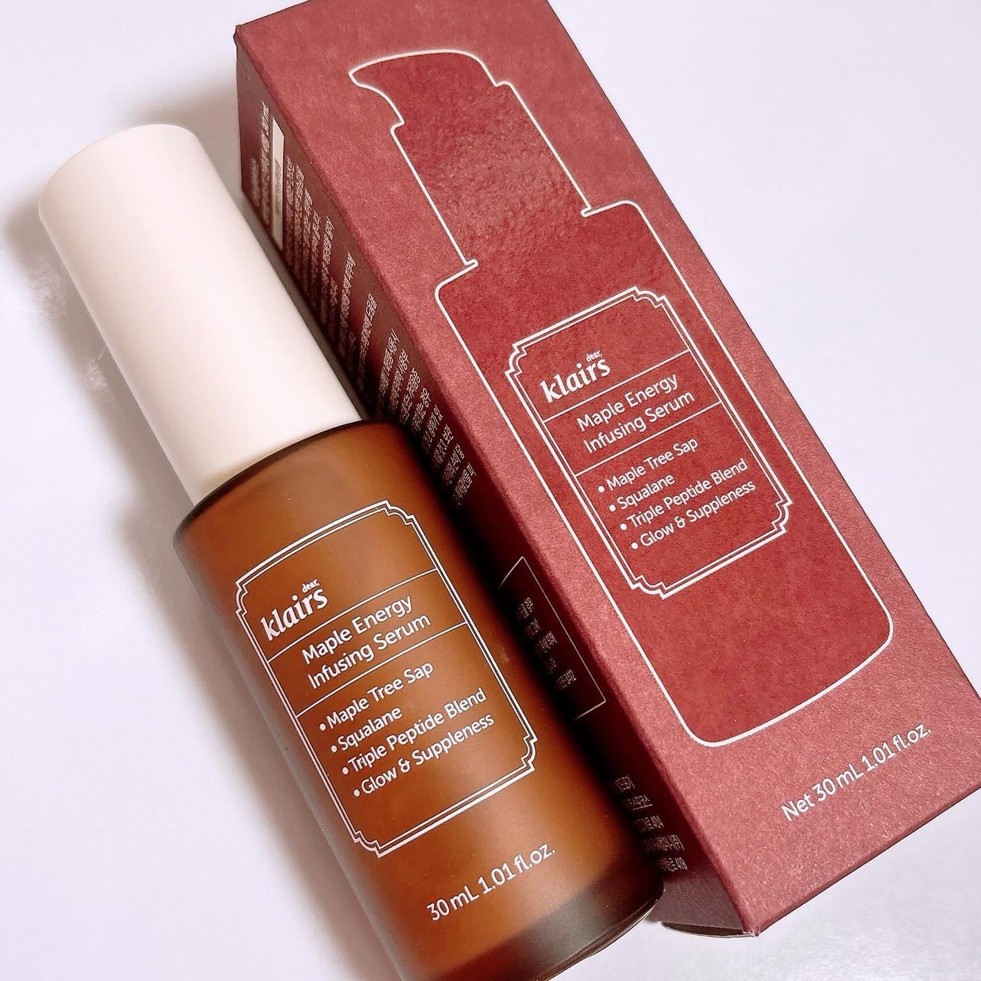 メープルエナジーインフュージングセラム/Klairs/美容液を使ったクチコミ(2枚目)