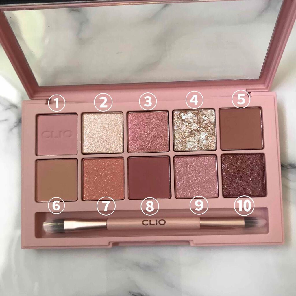 プロ アイ パレット/CLIO/アイシャドウパレットを使ったクチコミ(2枚目)