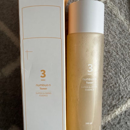 3番 うるツヤ発酵トナー/numbuzin/化粧水を使ったクチコミ(3枚目)