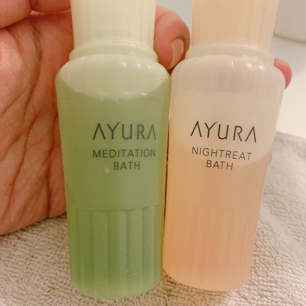 ウェルバランスナイトリートバス/AYURA/生薬系入浴剤を使ったクチコミ（1枚目）