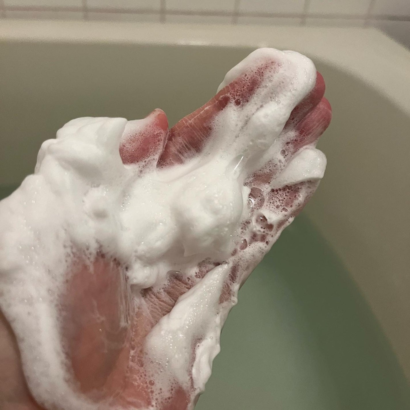 クリーミー クリアフォーム/cresc. by ASTALIFT/洗顔フォームを使ったクチコミ(2枚目)