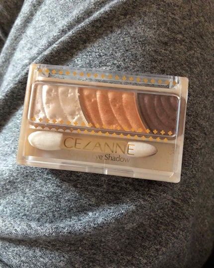 トーンアップアイシャドウ/CEZANNE/アイシャドウパレットを使ったクチコミ(1枚目)