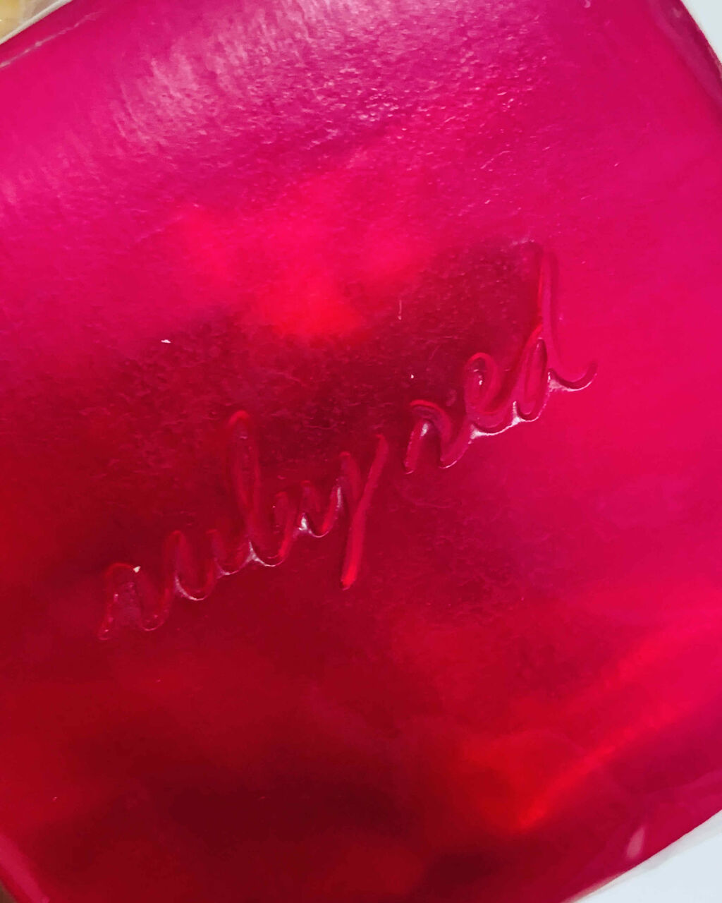 ホネケーキ(ルビーレッド)/SHISEIDO/洗顔石鹸を使ったクチコミ（2枚目）