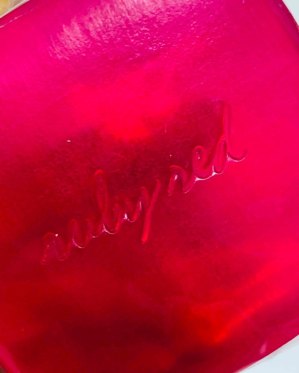 ホネケーキ(ルビーレッド)/SHISEIDO/洗顔石鹸を使ったクチコミ(2枚目)