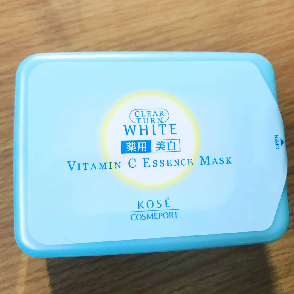 エッセンスマスク (ビタミンC)/クリアターン/シートマスク・パックを使ったクチコミ(1枚目)