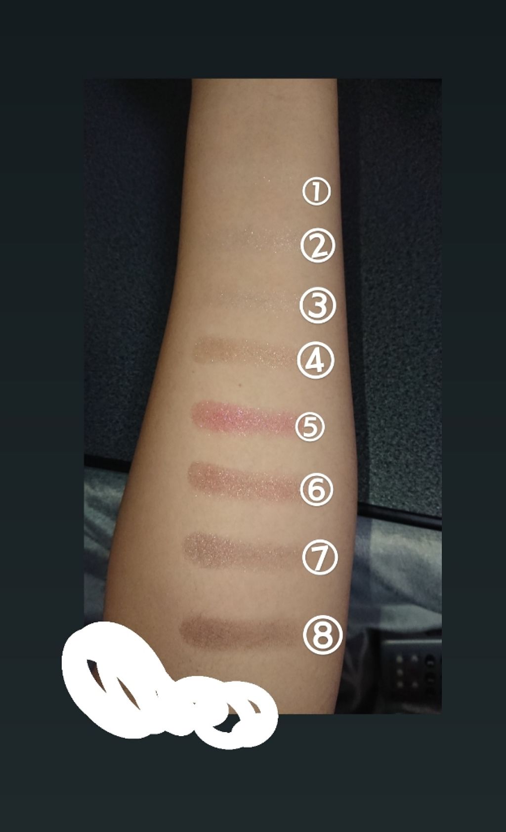 リシェ グラマラスモード アイパレット/Visée/アイシャドウパレットを使ったクチコミ(3枚目)