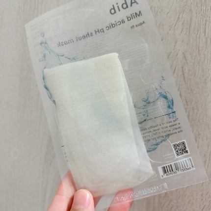 弱酸性pHシートマスク アクアフィット/Abib /シートマスク・パックを使ったクチコミ(2枚目)