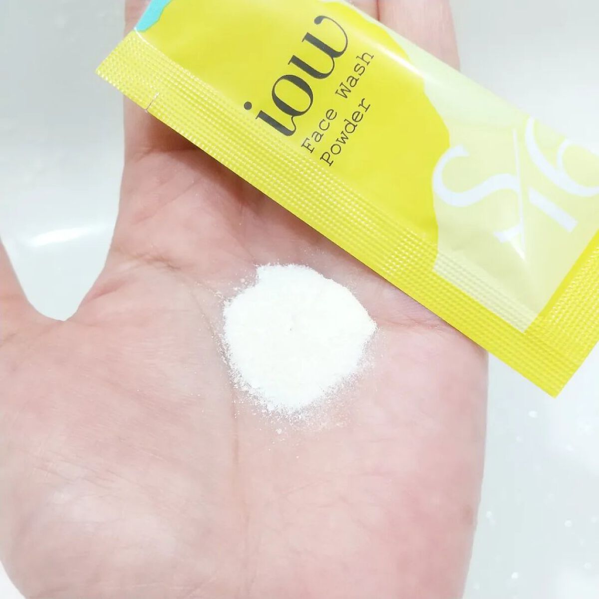 SF洗顔パウダー/iow/洗顔パウダーを使ったクチコミ（2枚目）