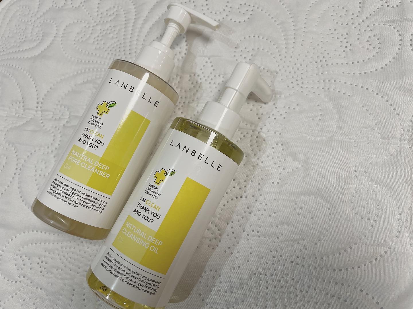 ナチュラルディープクレンジングオイル/LANBELLE/オイルクレンジングを使ったクチコミ（1枚目）