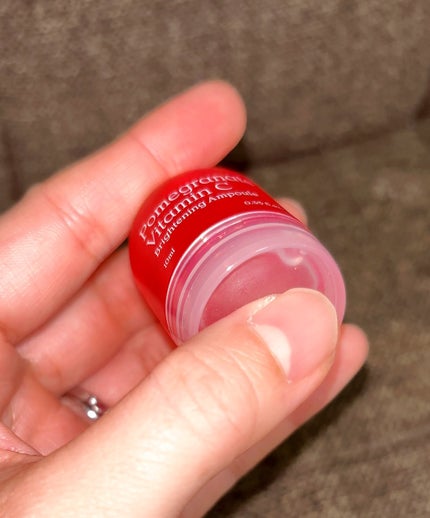 ザクロビタミンC美白アンプル/NATURAL DERMA PROJECT/美容液を使ったクチコミ(3枚目)