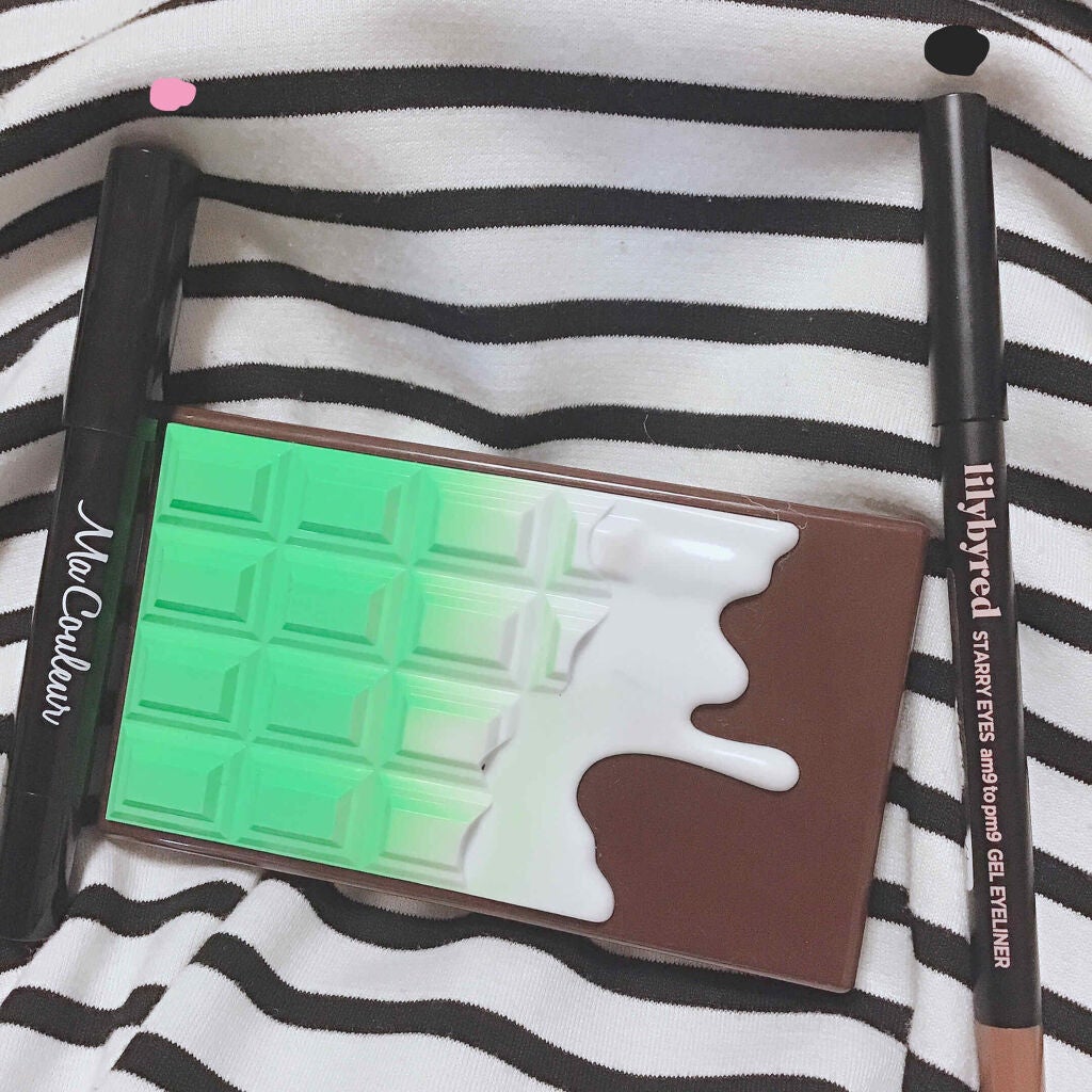 アイラブチョコレート/MAKEUP REVOLUTION/アイシャドウパレットを使ったクチコミ(2枚目)