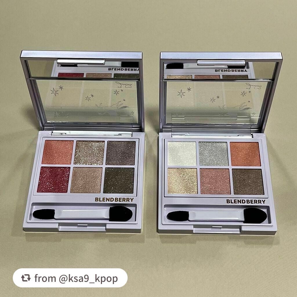 オーラクリエイション/BLEND BERRY/アイシャドウパレットを使ったクチコミ(3枚目)