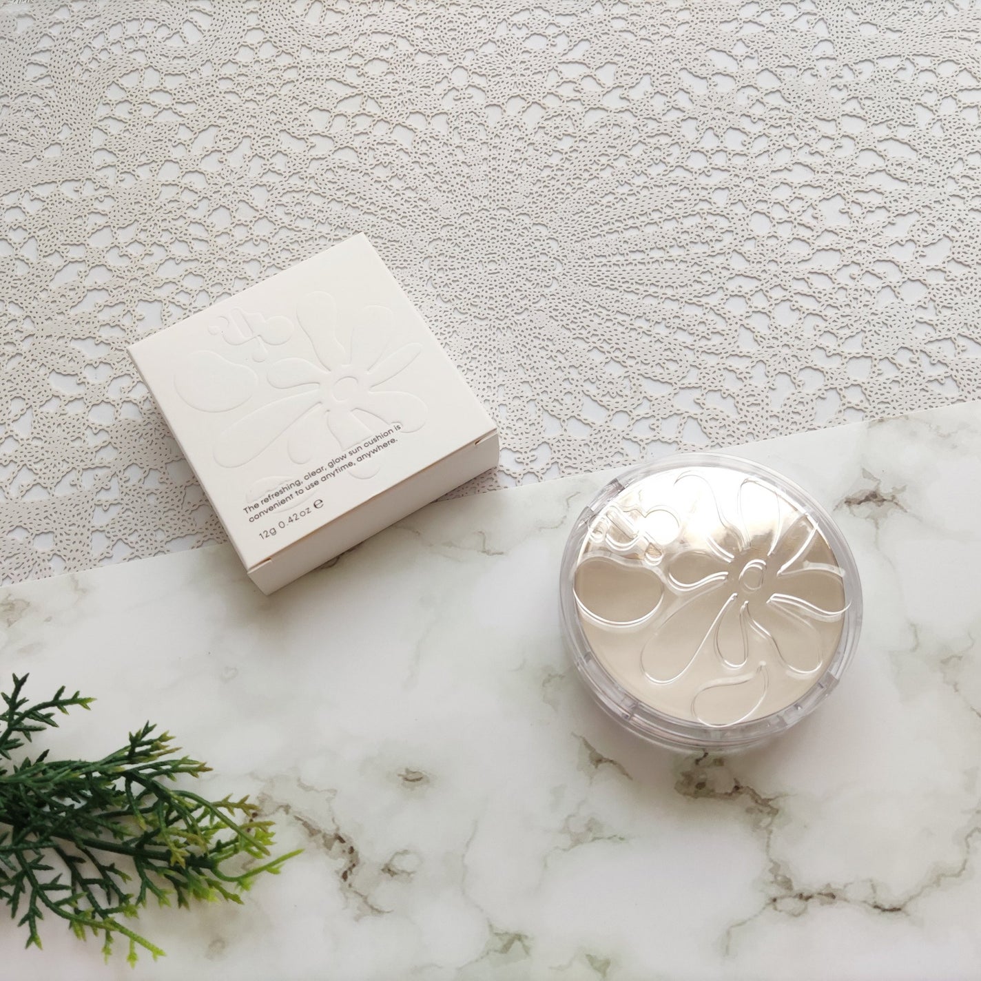 グロウ サン クッション/mgb skin/クッションファンデーションを使ったクチコミ(2枚目)