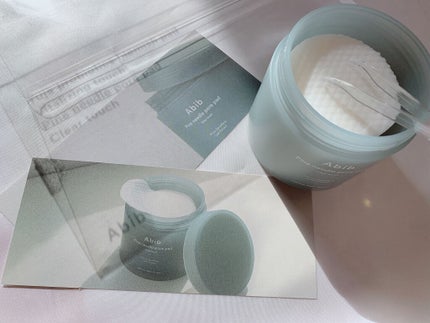 松葉ポアーパッド クリアタッチ/Abib /トナーパッドを使ったクチコミ(3枚目)