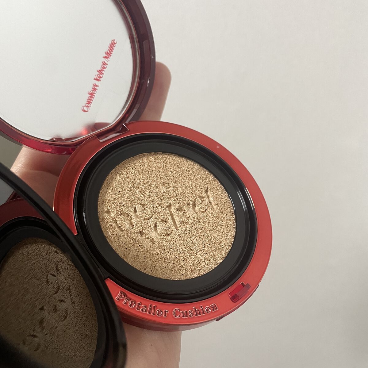 プロテーラービーベルベットカバークッション/espoir/クッションファンデーションを使ったクチコミ（2枚目）