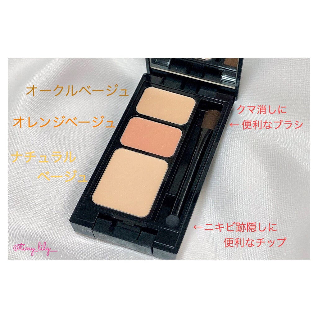 ミネラルコンシーラーパレット/エトヴォス/パレットコンシーラーを使ったクチコミ(3枚目)