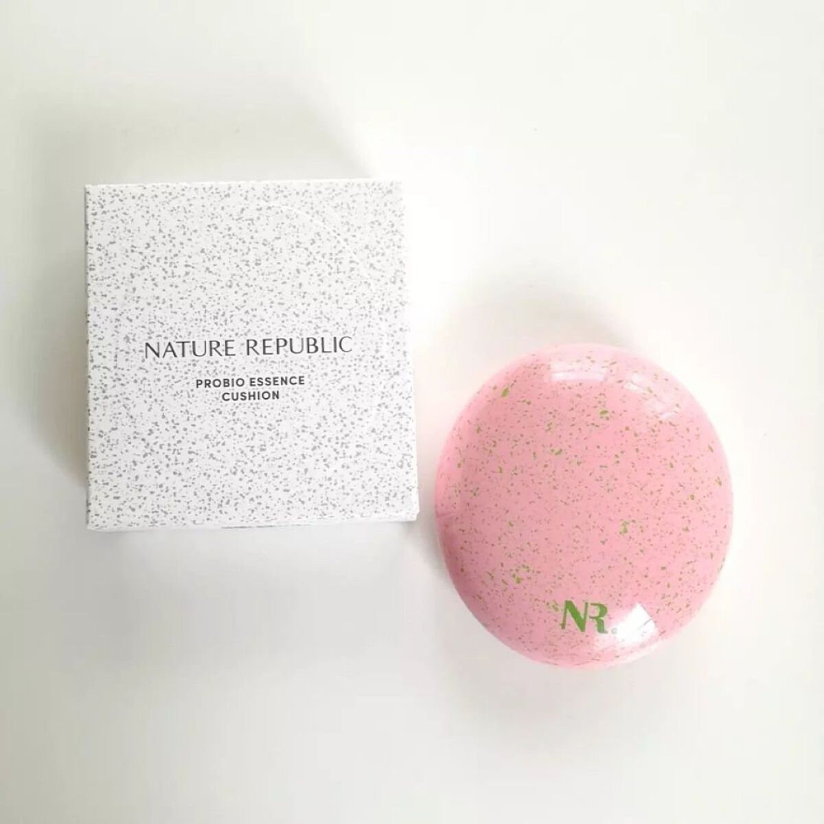 PROBIOエッセンスクッション/ネイチャーリパブリック/クッションファンデーションを使ったクチコミ（1枚目）
