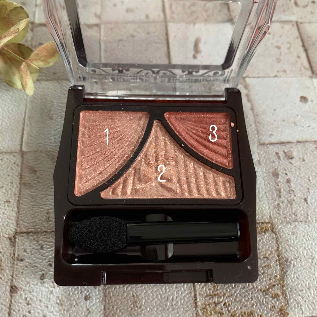 ジューシーピュアアイズ/キャンメイク/アイシャドウパレットを使ったクチコミ(2枚目)