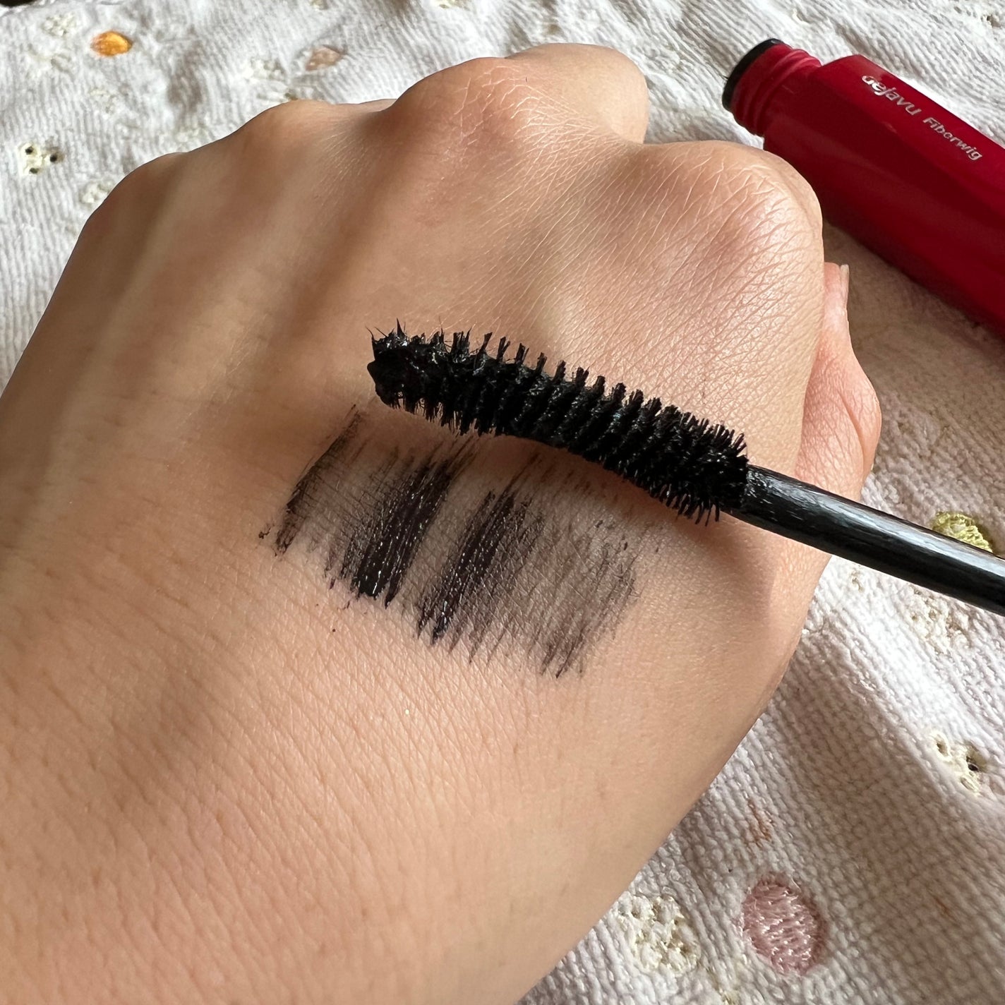 「塗るつけまつげ」ロングタイプ/デジャヴュ/マスカラを使ったクチコミ(3枚目)