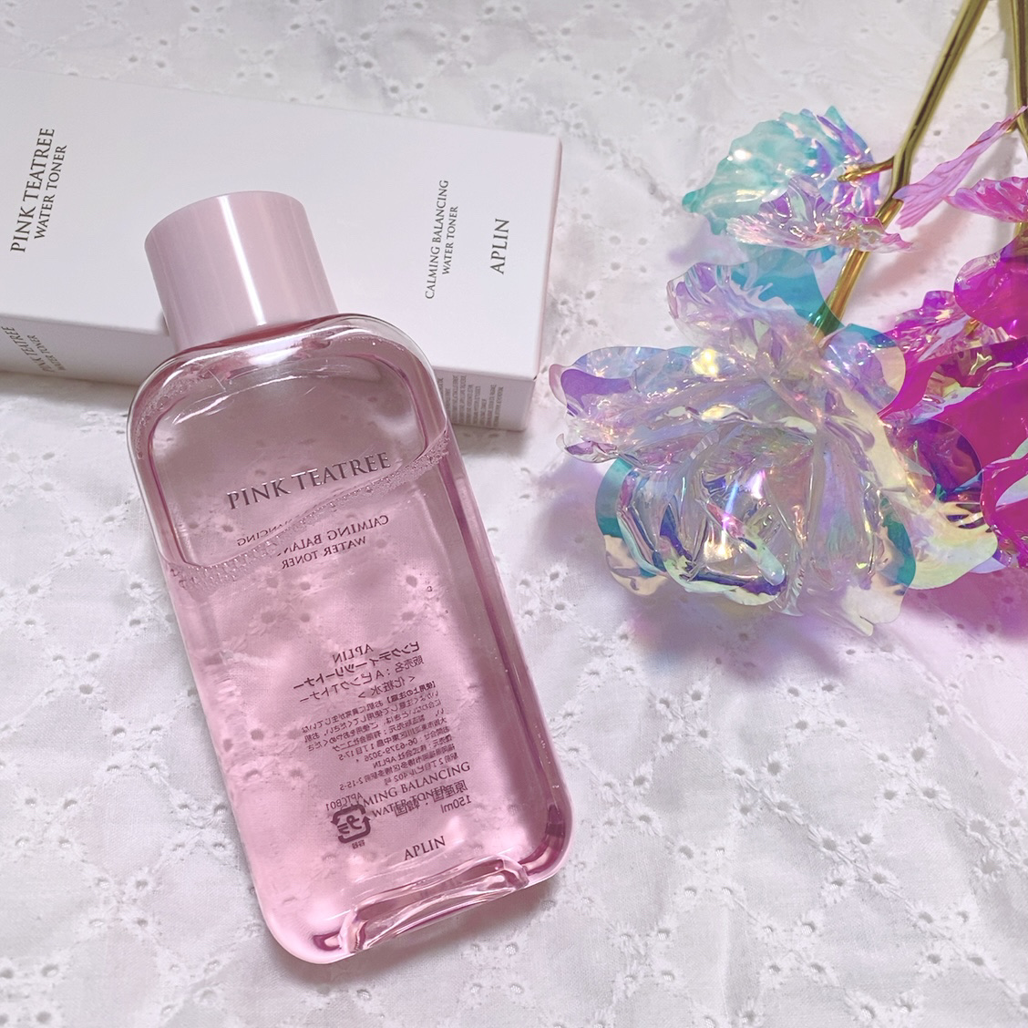 ピンクティーツリートナー/APLIN/化粧水を使ったクチコミ（1枚目）
