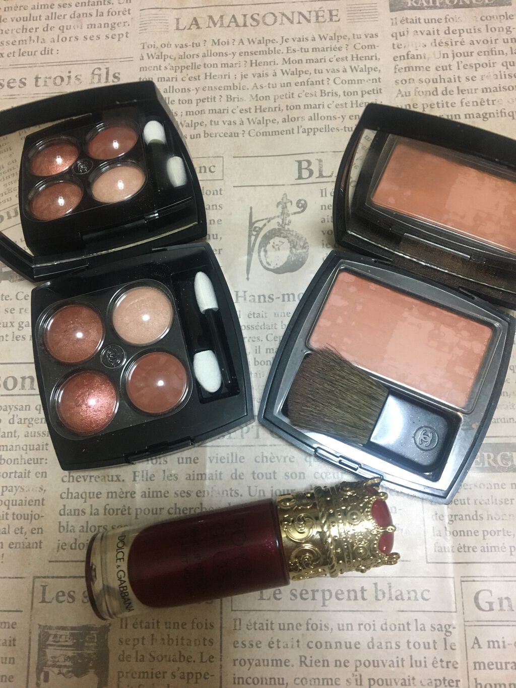 レ キャトル オンブル/CHANEL/アイシャドウパレットを使ったクチコミ（1枚目）