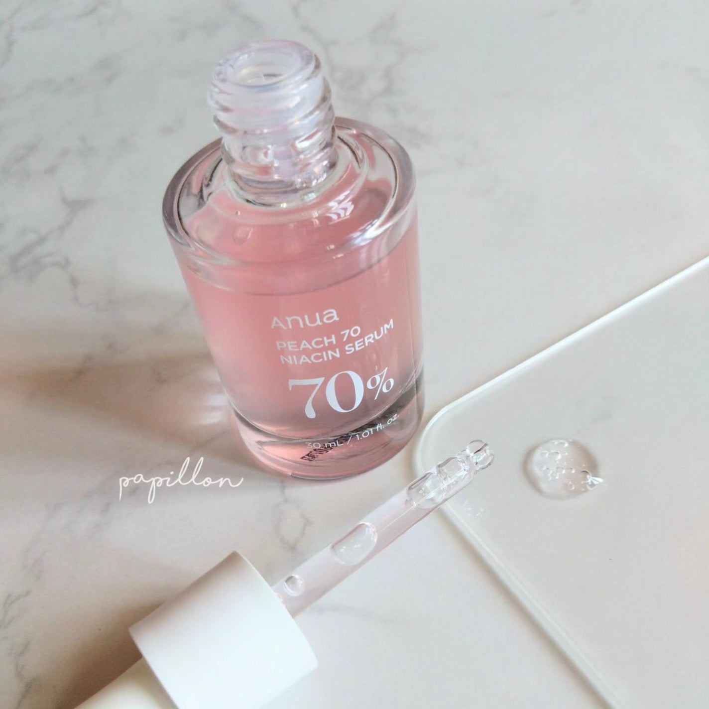 papillon on LIPS 「Anuaさまよりいただきました🥹@anua.jpナイアシンアミ..」(2枚目)