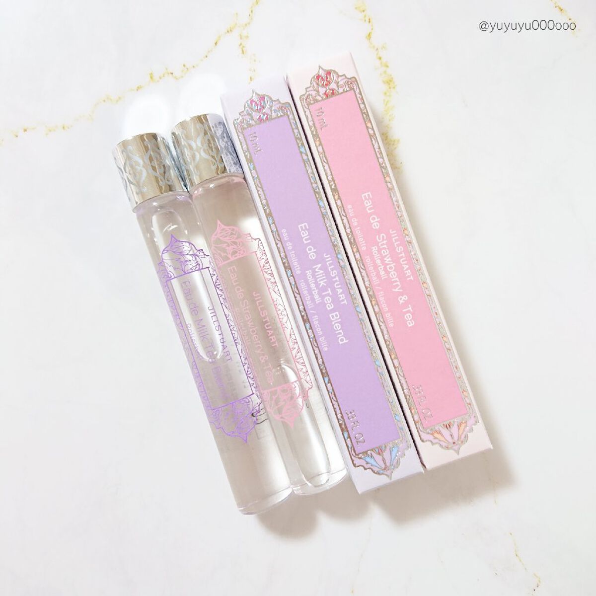 オード ミルクティーブレンド ローラーボール/JILL STUART/香水(レディース)を使ったクチコミ(4枚目)