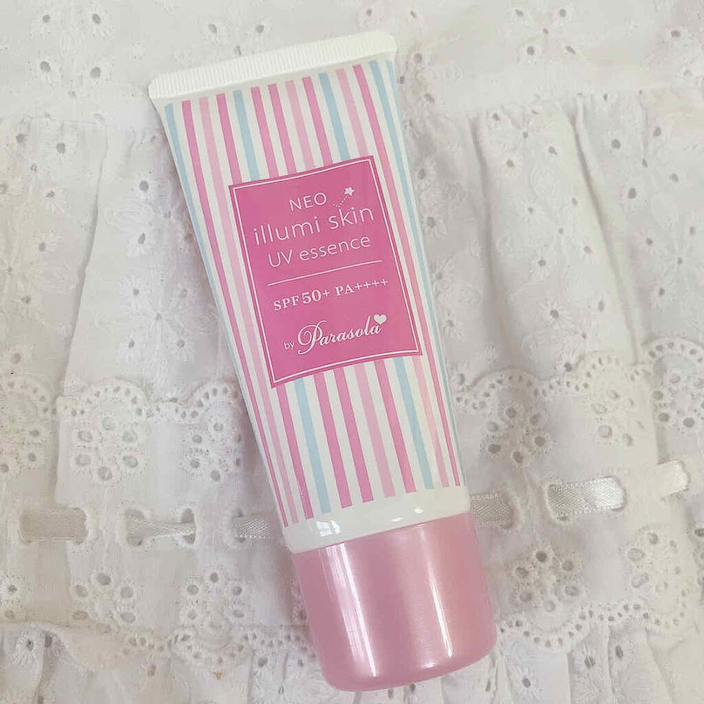 パラソーラ ネオイルミスキン UV エッセンス PK 【ネオイルミ ピンク】/パラソーラ/日焼け止め・UVケアを使ったクチコミ（3枚目）