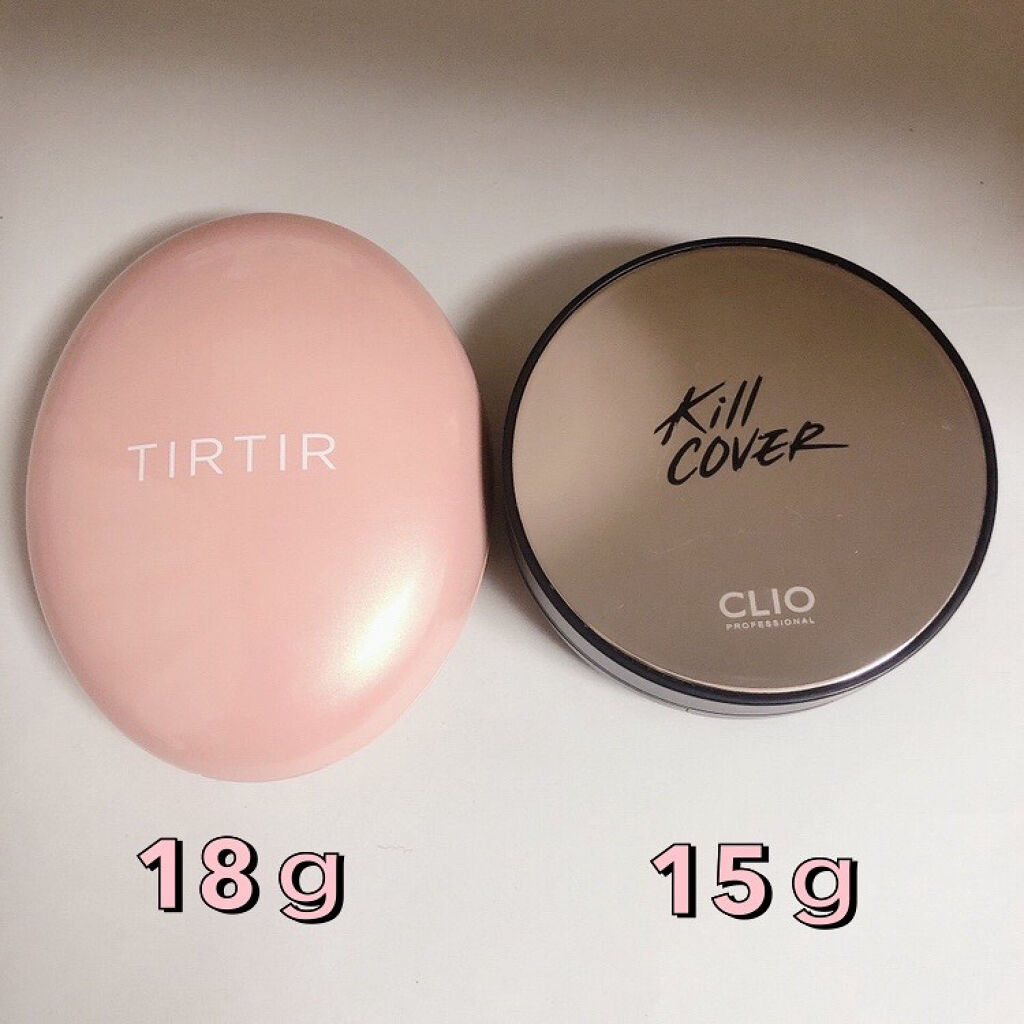 キル カバー ファンウェア クッション エックスピー/CLIO/クッションファンデーションを使ったクチコミ（3枚目）