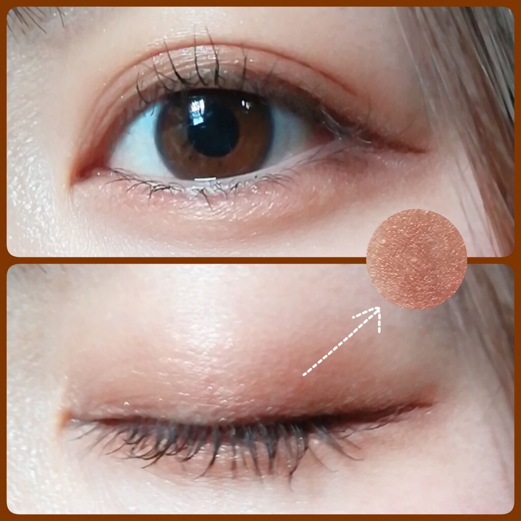 UR GLAM POWDER EYESHADOW/U R GLAM/単色アイシャドウを使ったクチコミ(2枚目)