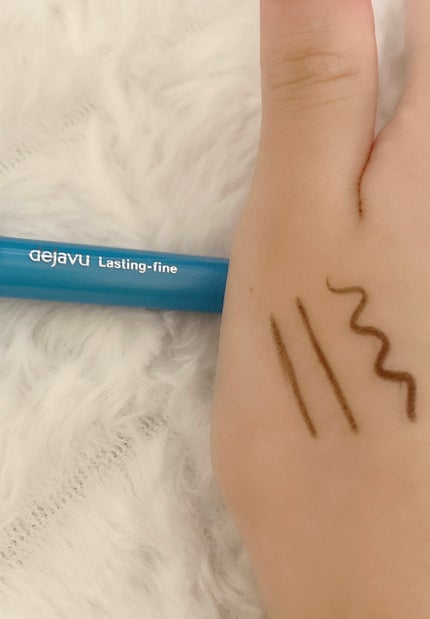 「密着アイライナー」極細クリームペンシル/デジャヴュ/ペンシルアイライナーを使ったクチコミ(2枚目)