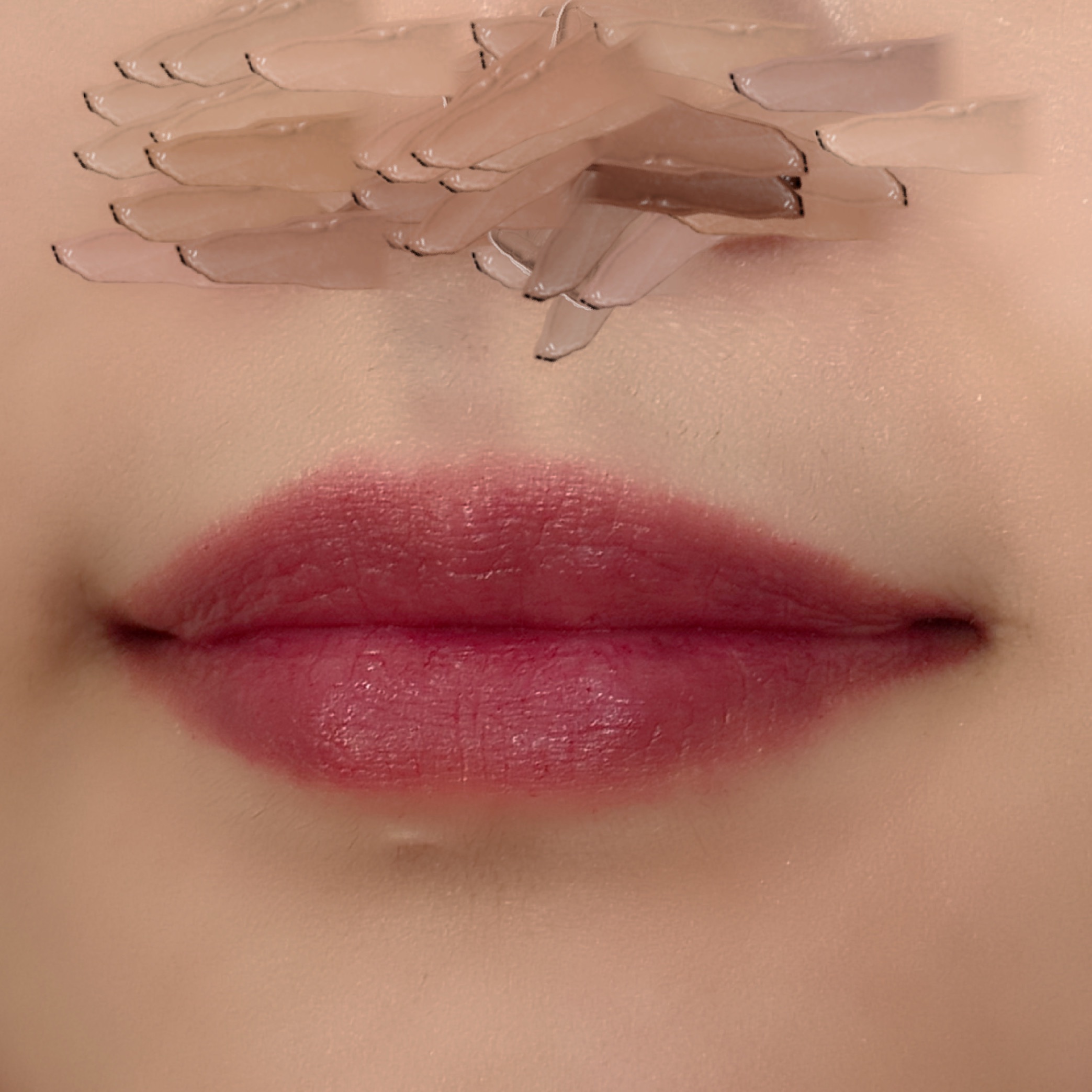 コンフォート リップオイル インテンス 05 インテンス ピンク(限定カラー)/CLARINS/リップグロスを使ったクチコミ（3枚目）