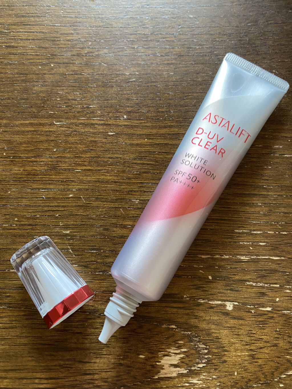 D-UVクリア ホワイトソリューション/アスタリフト/日焼け止めクリームを使ったクチコミ（3枚目）