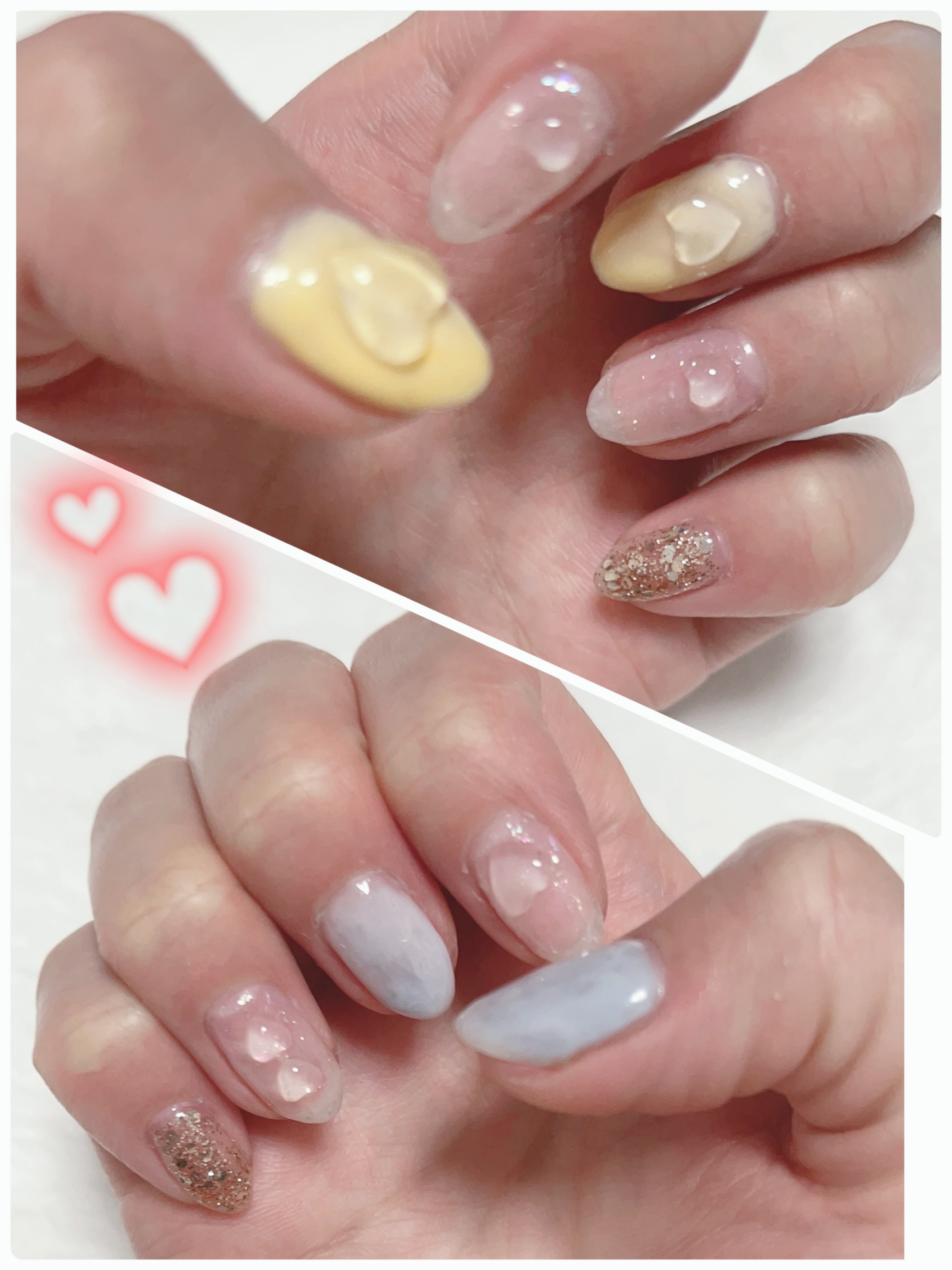 色が変わるネイルパーツ/DAISO/ネイルチップ・パーツを使ったクチコミ（1枚目）