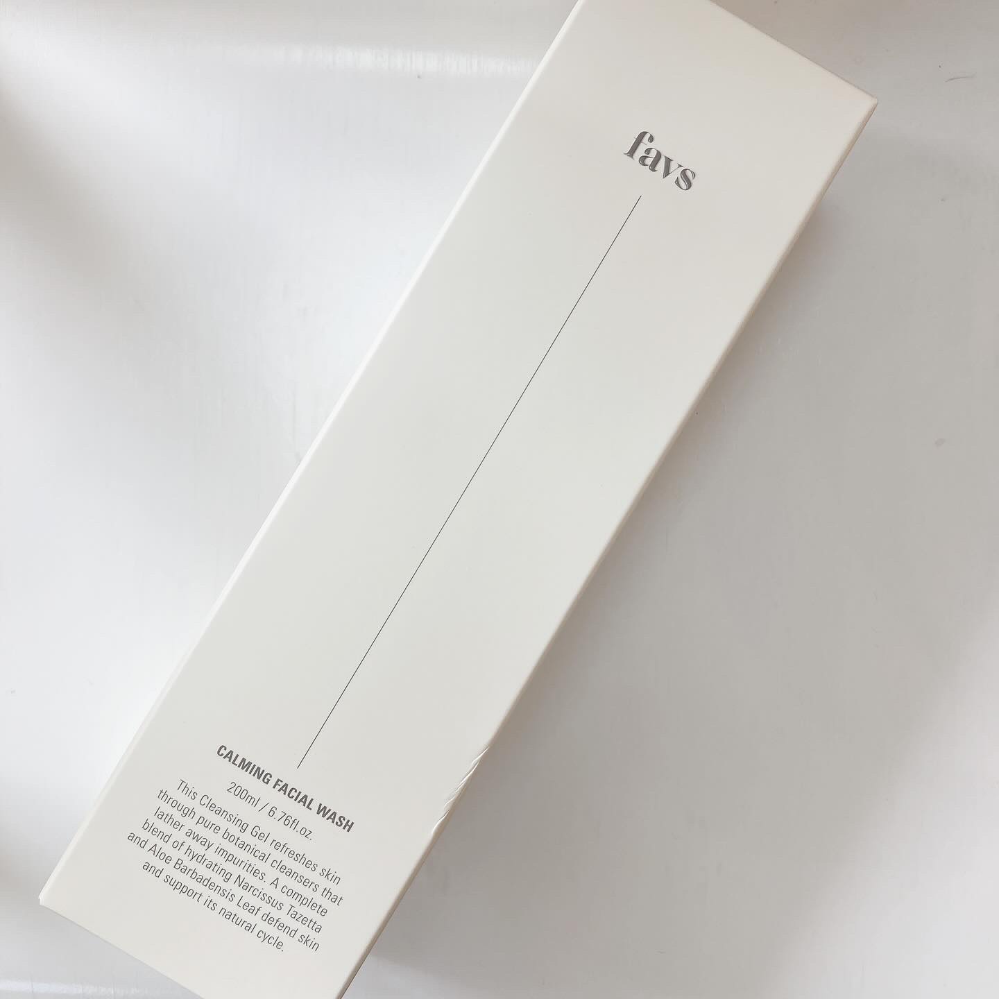 カーミングフェイシャルウォッシュ/favs/洗顔フォームを使ったクチコミ（3枚目）