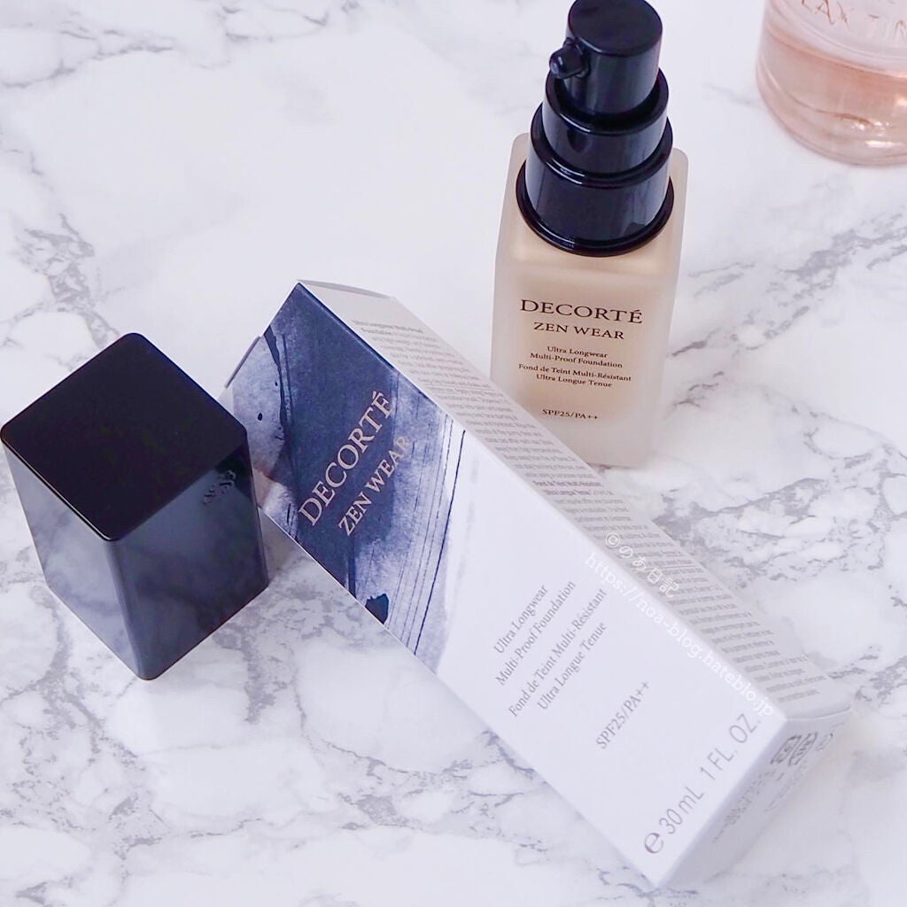 ゼン ウェア フルイド/DECORTÉ/リキッドファンデーションを使ったクチコミ(5枚目)