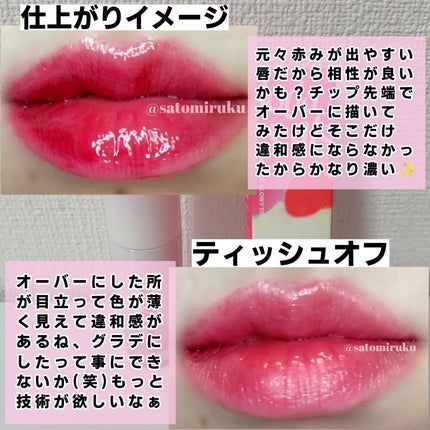 インク ムード グロイ ティント 25 HOT STRAWBERRY/PERIPERA/リップティントの画像