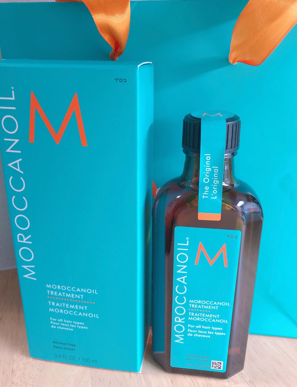 モロッカンオイル トリートメント/モロッカンオイル/ヘアオイルを使ったクチコミ(2枚目)