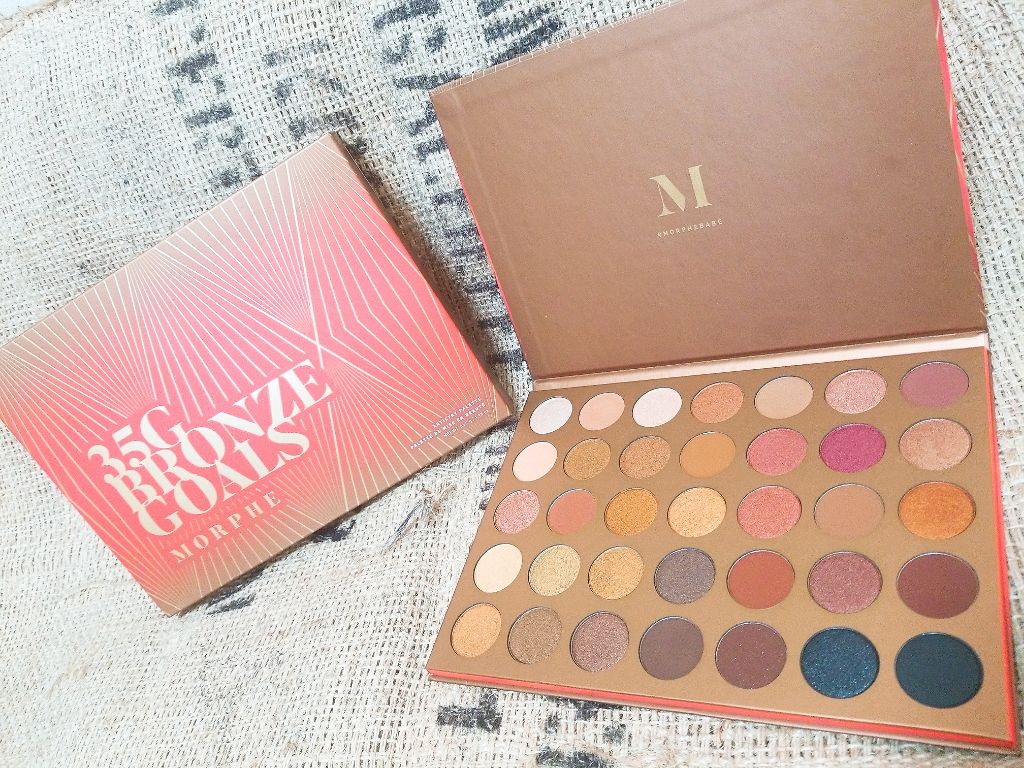 35G BRONZE GOALS/Morphe/アイシャドウパレットを使ったクチコミ(2枚目)