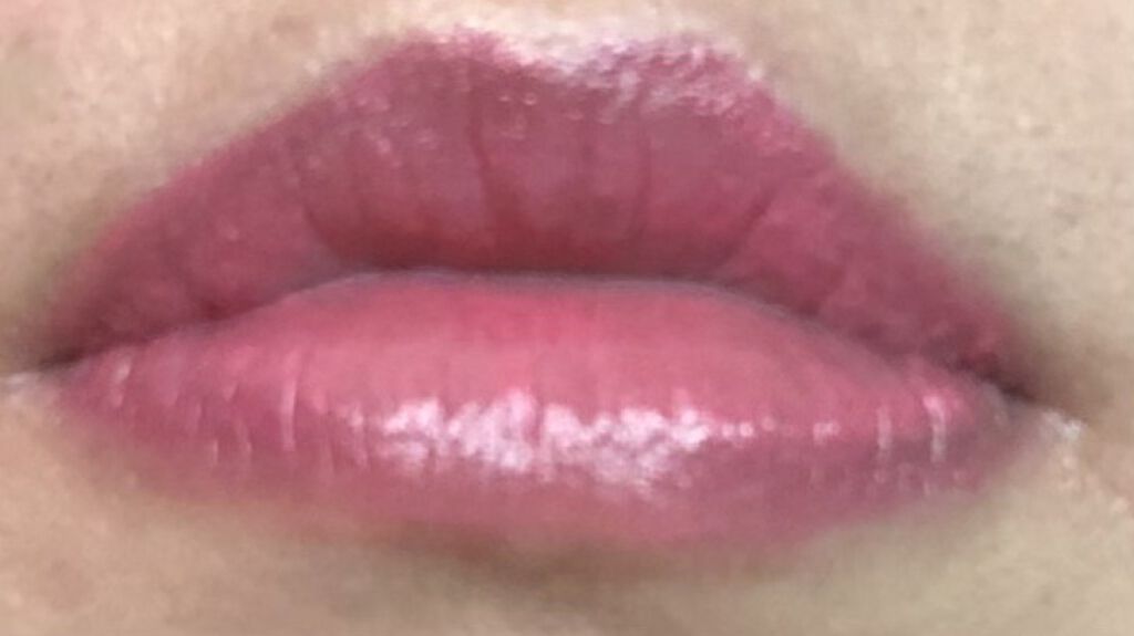 リップスティック チャッターボックス/M・A・C/口紅を使ったクチコミ（2枚目）