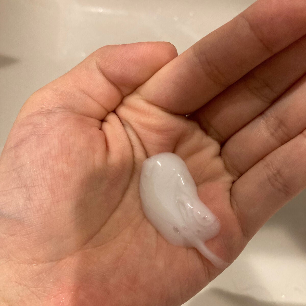 洗顔だけじゃない+パックもできる洗顔料 ホワイトプレミアム/ONE STONE TWO BIRDS/洗顔フォームを使ったクチコミ(2枚目)