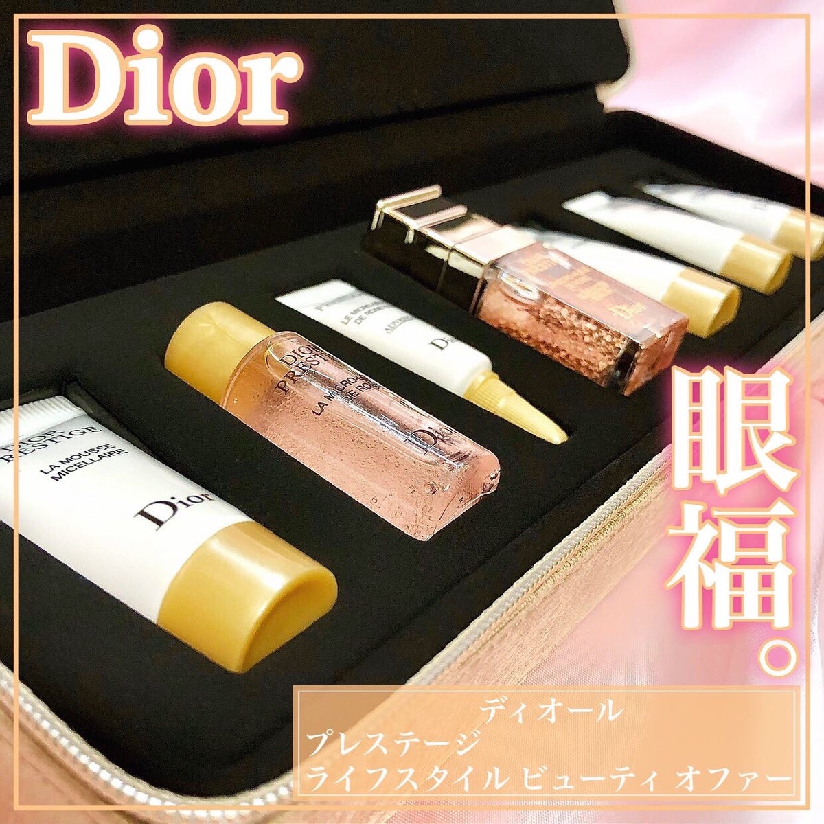 驚きの価格 プレステージライフスタイルビューティーオファー♡ Dior